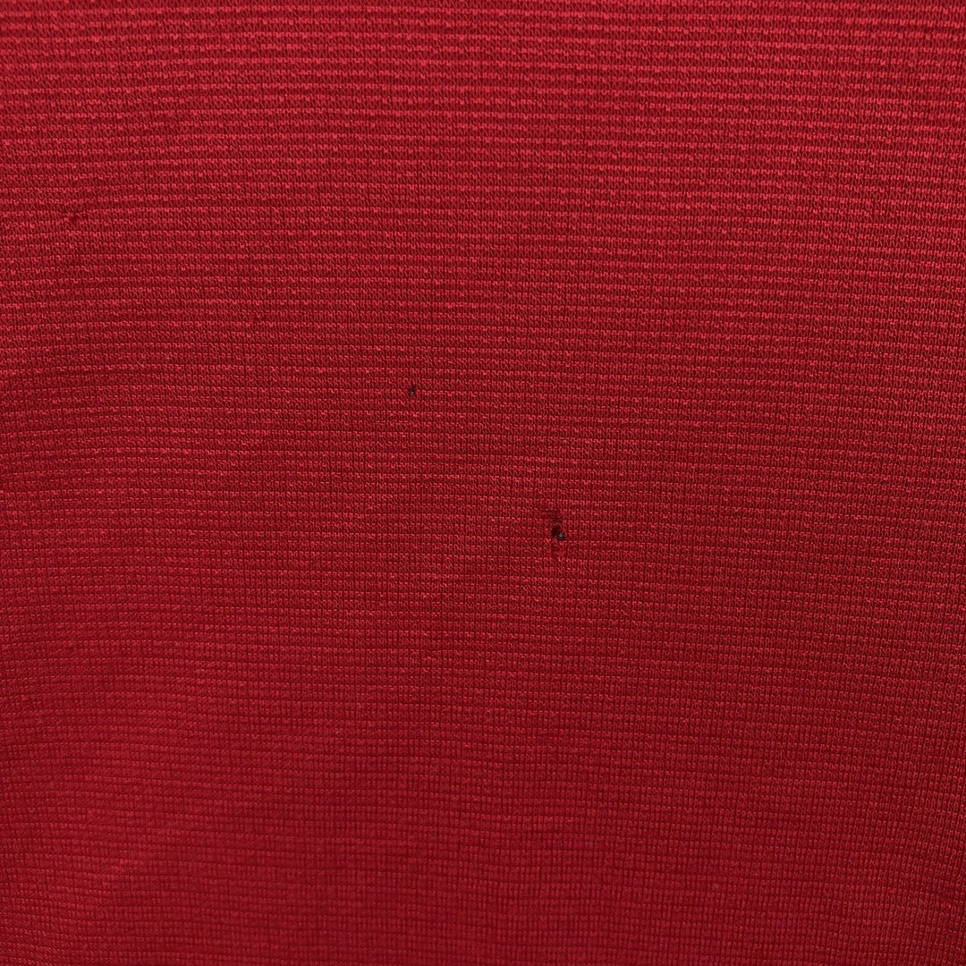 1990'S Patagonia Capilene Henley Neck Long-Sleeve T-Shirt, Made in USA, Men's Size M (Equivalent), Vintage polyester red type Vintage Second Hand
