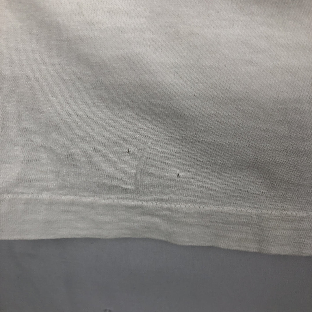 90'S Long-Sleeve T-Shirt, Men's Size XL (Equivalent), Vintage unclear white type Vintage Second Hand