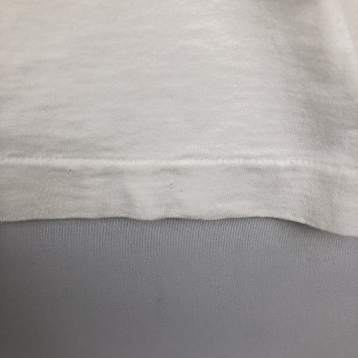 90'S Long-Sleeve T-Shirt, Men's Size XL (Equivalent), Vintage unclear white type Vintage Second Hand