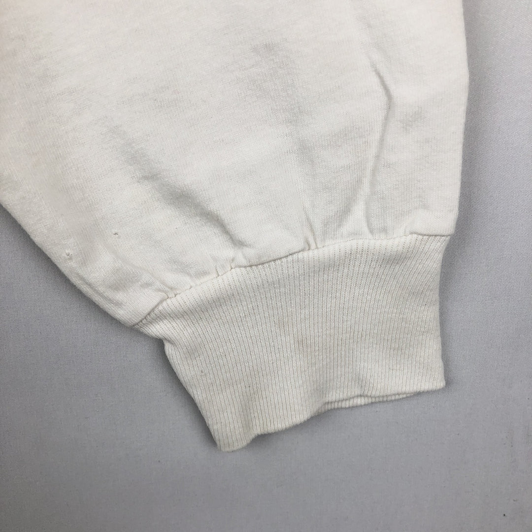 90'S Long-Sleeve T-Shirt, Men's Size XL (Equivalent), Vintage unclear white type Vintage Second Hand