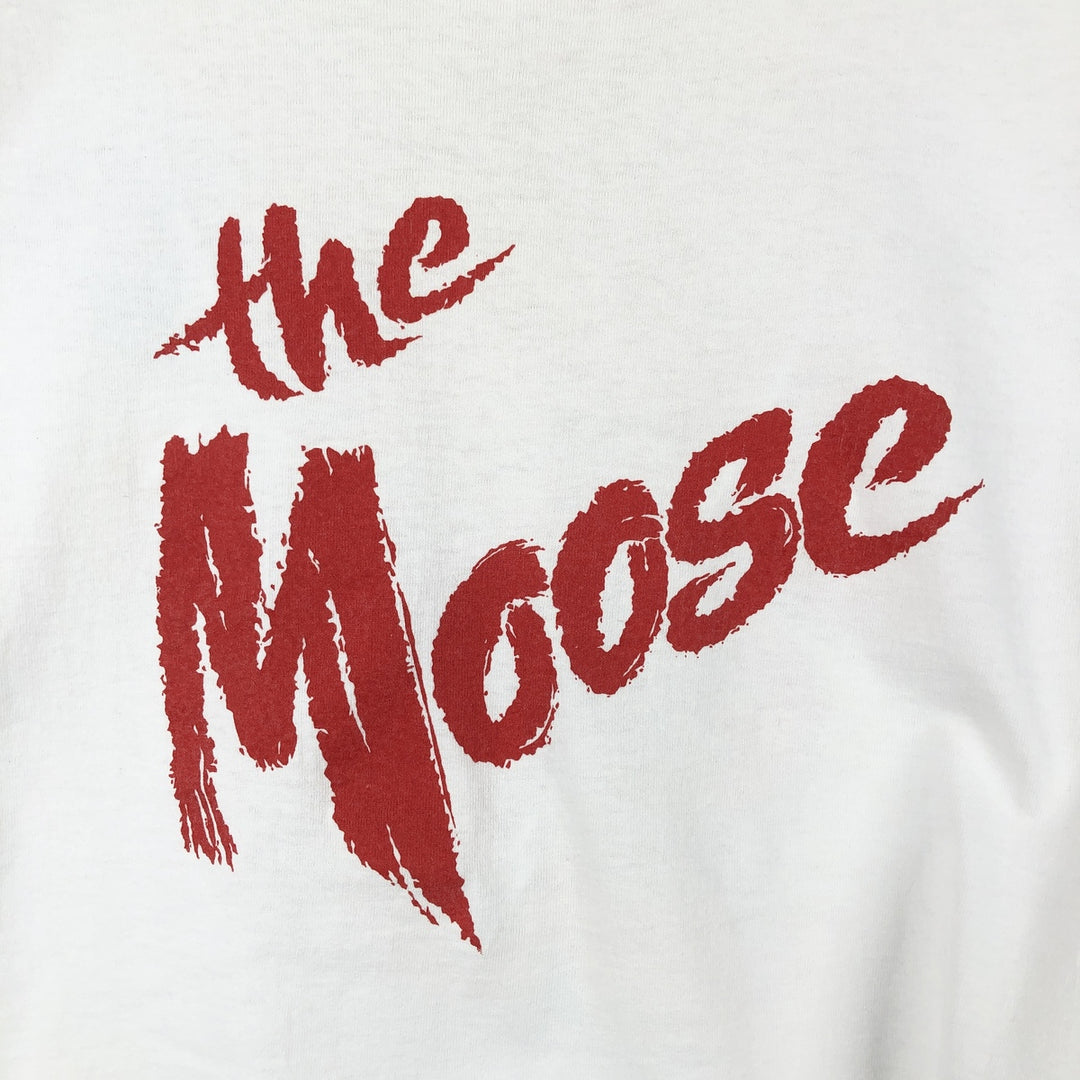 90'S Anvil Long Sleeve T-Shirt, Made in USA, Men's L Size, Vintage cotton white type Vintage Second Hand