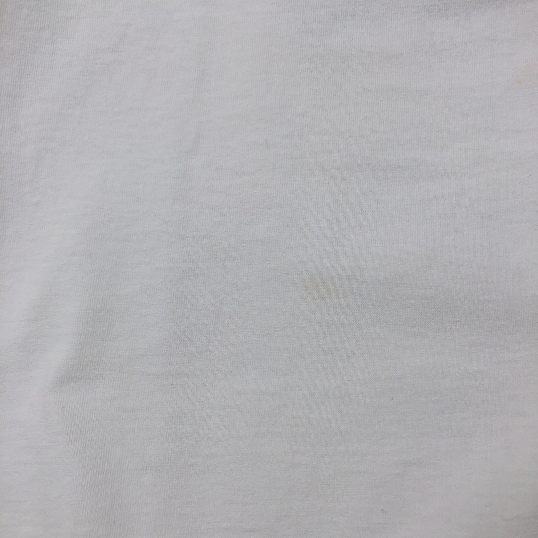 90'S Anvil Long Sleeve T-Shirt, Made in USA, Men's L Size, Vintage cotton white type Vintage Second Hand