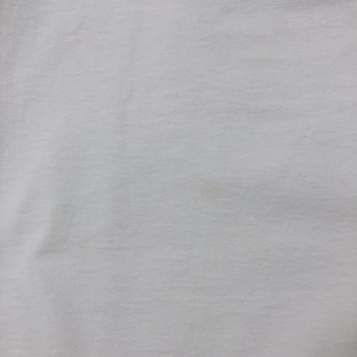 90'S Anvil Long Sleeve T-Shirt, Made in USA, Men's L Size, Vintage cotton white type Vintage Second Hand