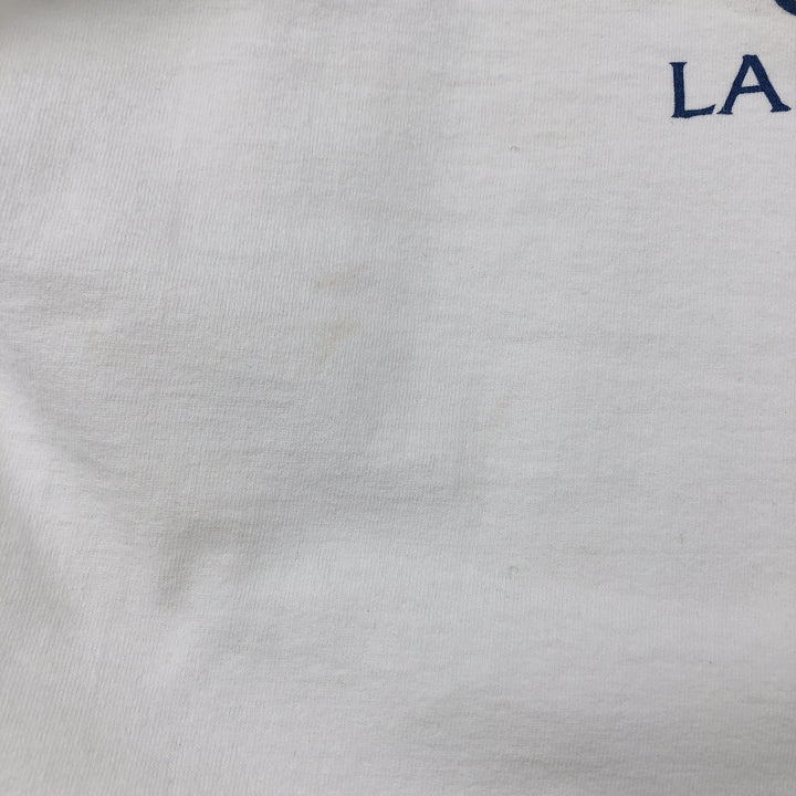 90'S Anvil Long Sleeve T-Shirt, Made in USA, Men's L Size, Vintage cotton white type Vintage Second Hand