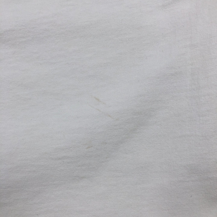 90'S Anvil Long Sleeve T-Shirt, Made in USA, Men's L Size, Vintage cotton white type Vintage Second Hand