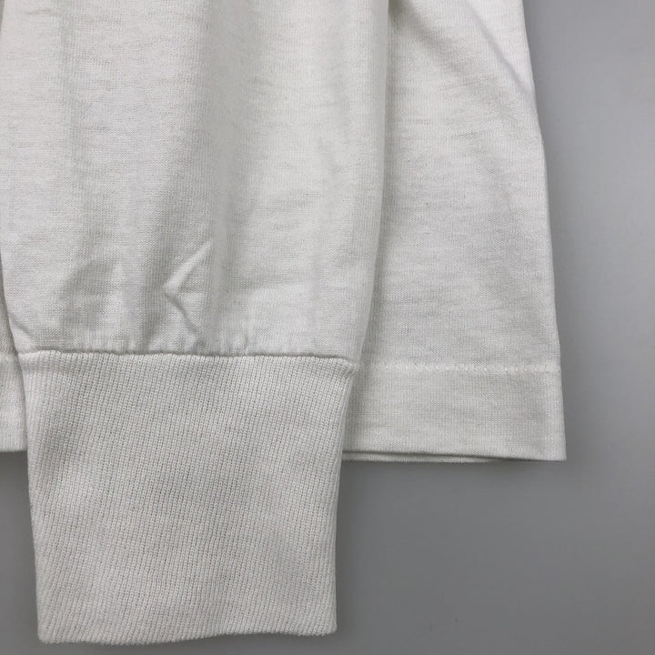 Long T-shirt, Men's XL unclear white type Vintage Second Hand