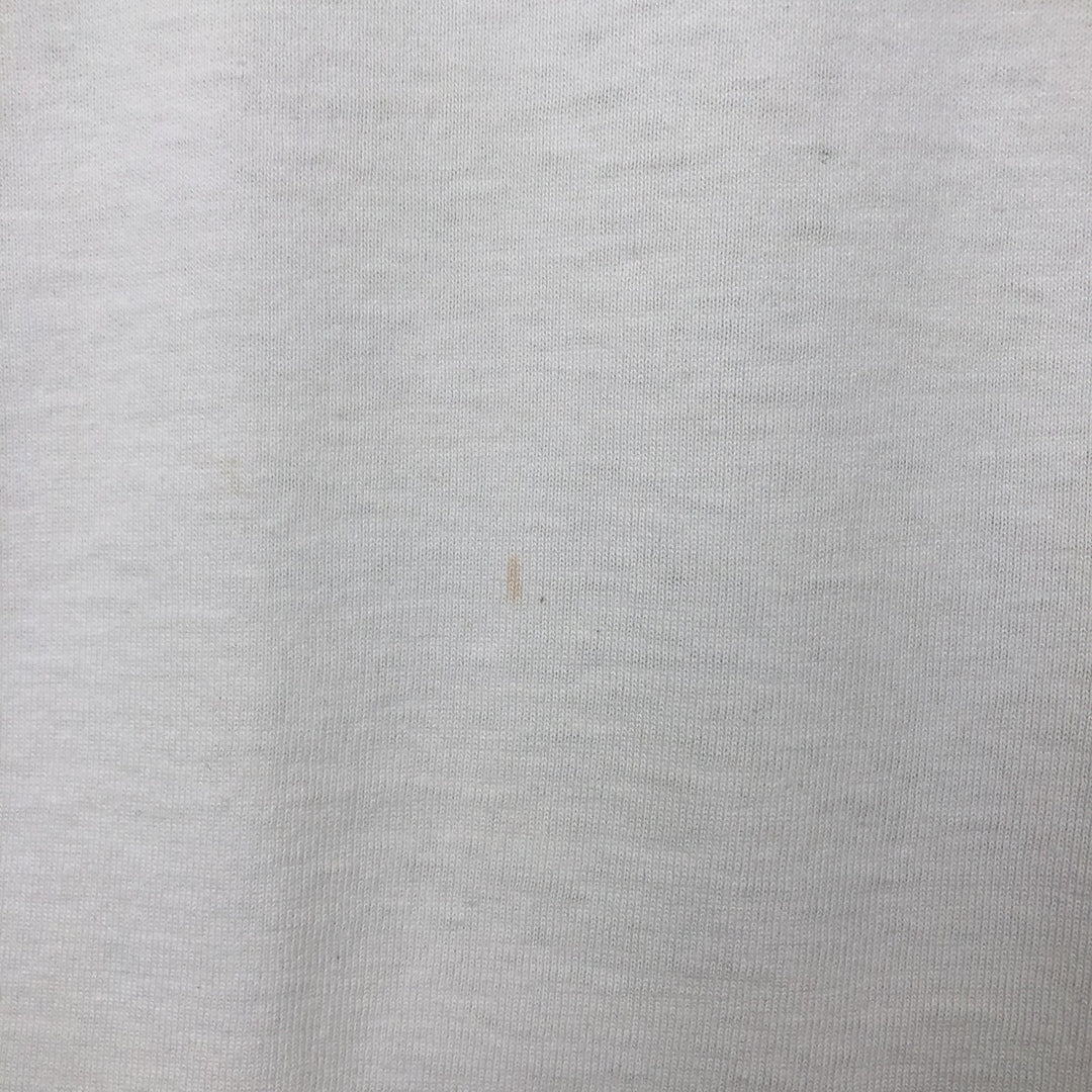Long T-shirt, Men's XL unclear white type Vintage Second Hand