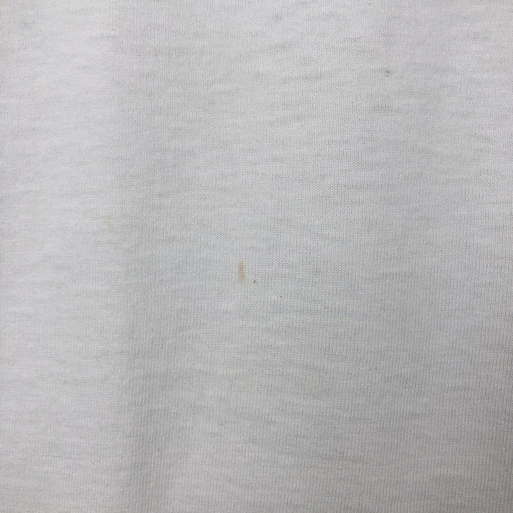 Long T-shirt, Men's XL unclear white type Vintage Second Hand