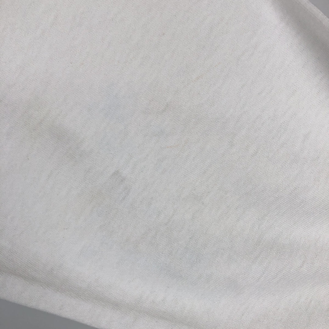 Long T-shirt, Men's XL unclear white type Vintage Second Hand