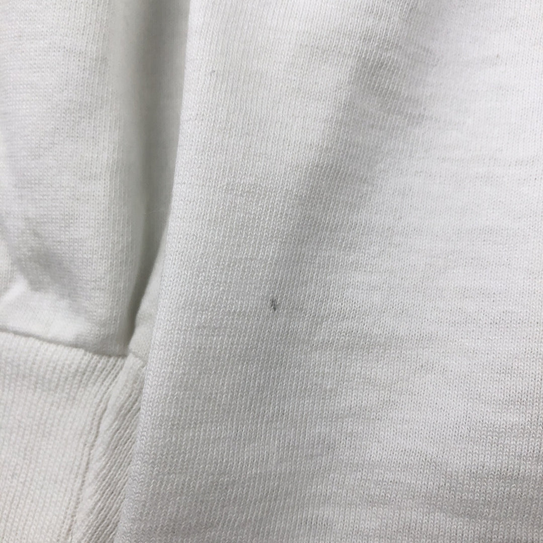Long T-shirt, Men's XL unclear white type Vintage Second Hand
