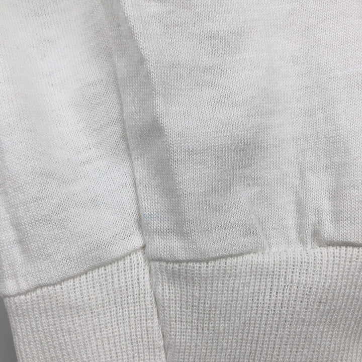 Long T-shirt, Men's XL unclear white type Vintage Second Hand