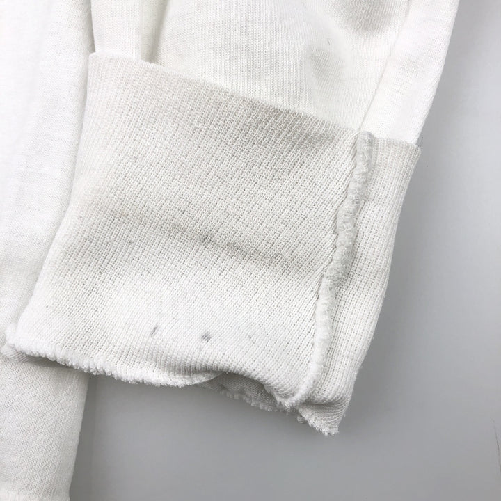 Long T-shirt, Men's XL unclear white type Vintage Second Hand