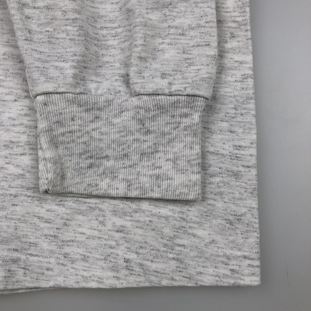 90'S HUMEUR DESIGN Long-Sleeve T-Shirt, Made in Canada, Men's Size M (approx.), Vintage cotton pale white type Vintage Second Hand