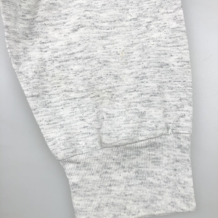90'S HUMEUR DESIGN Long-Sleeve T-Shirt, Made in Canada, Men's Size M (approx.), Vintage cotton pale white type Vintage Second Hand