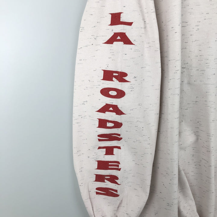 90'S Oneita POWER-T Long Sleeve T-Shirt, Made in USA, Men's Size XL, Vintage cotton white type Vintage Second Hand