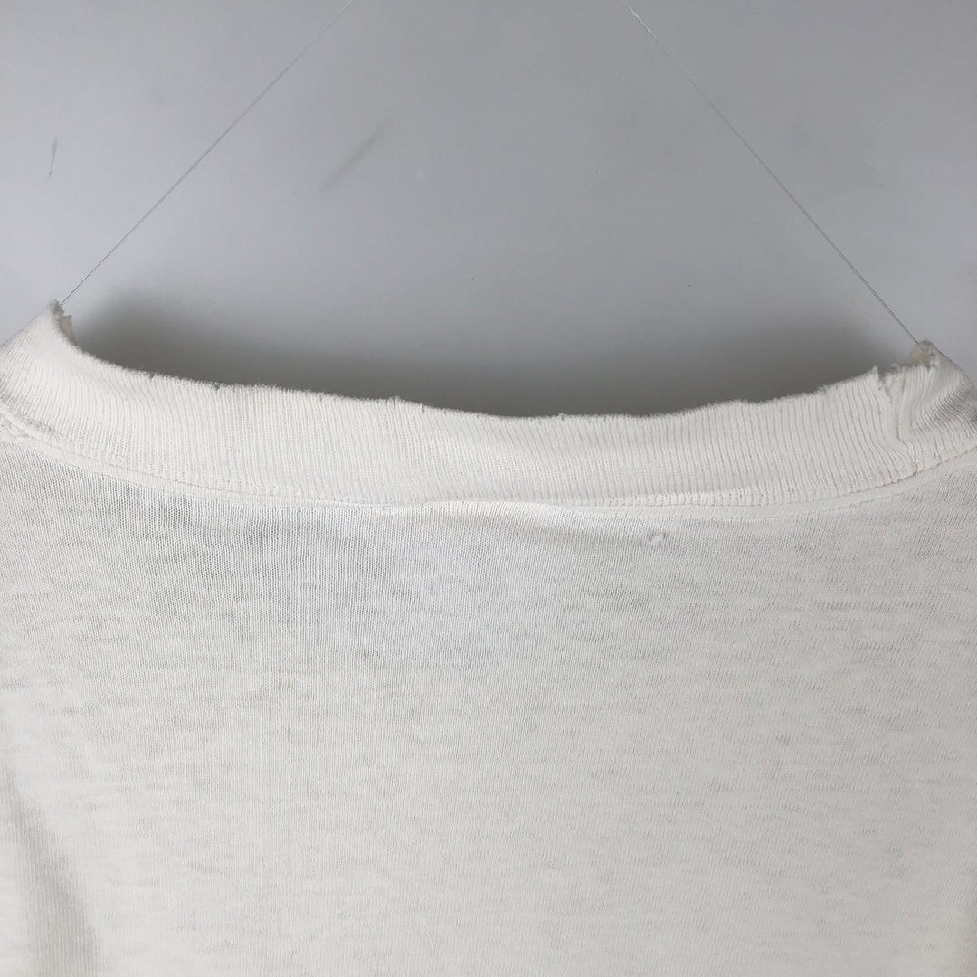 90'S BILLABONG Long-Sleeve T-Shirt, Made in USA, Men's Size L (Equivalent), Vintage cotton white type Vintage Second Hand