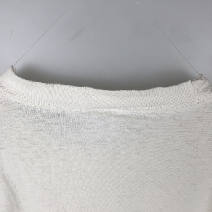 90'S BILLABONG Long-Sleeve T-Shirt, Made in USA, Men's Size L (Equivalent), Vintage cotton white type Vintage Second Hand