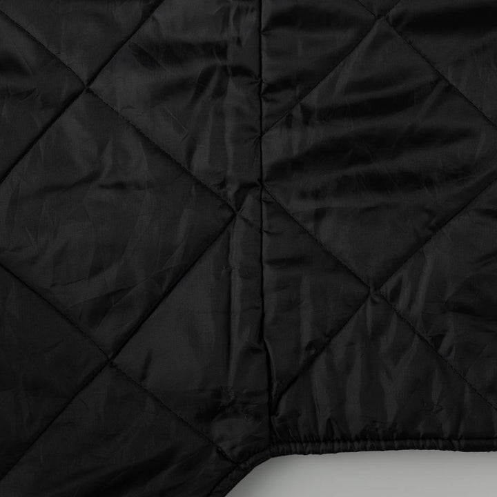 1990'S Berne Apparel Padded Duck Vest, Men's Size L (approx.), Vintage cotton black type Vintage Second Hand