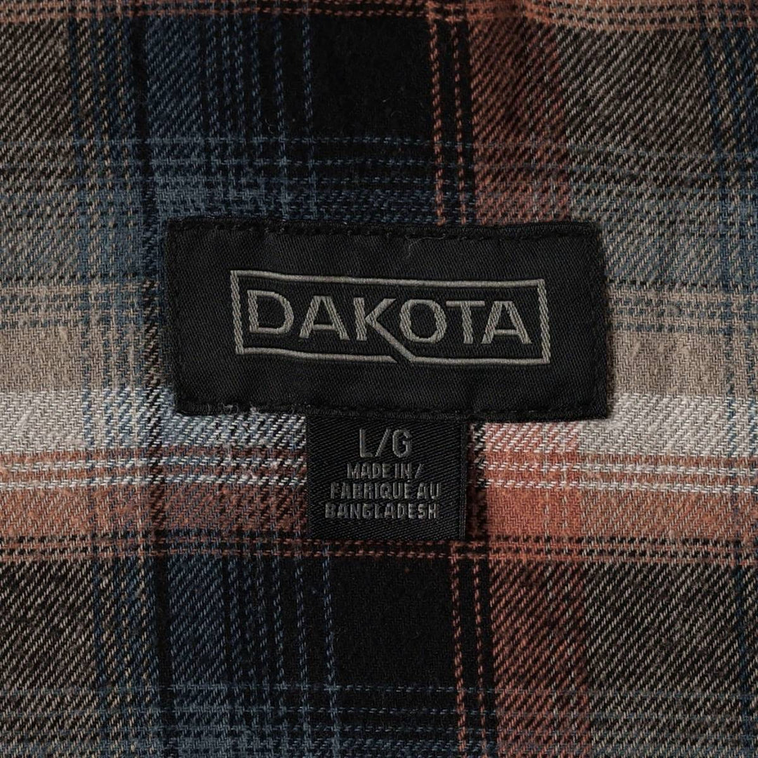 Dakota Duck Vest with Padded Lining, Men's Size L cotton navy blue type Vintage Second Hand