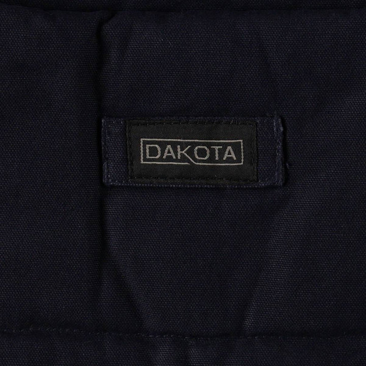 Dakota Duck Vest with Padded Lining, Men's Size L cotton navy blue type Vintage Second Hand