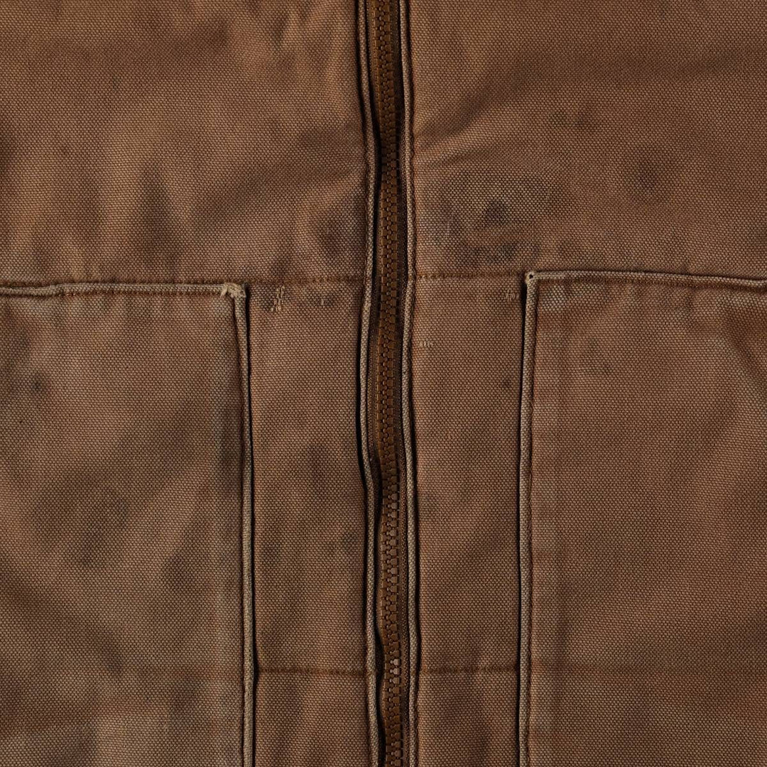 Dakota Duck Vest with Padded Lining, Men's Size L cotton beige type brown Vintage Second Hand