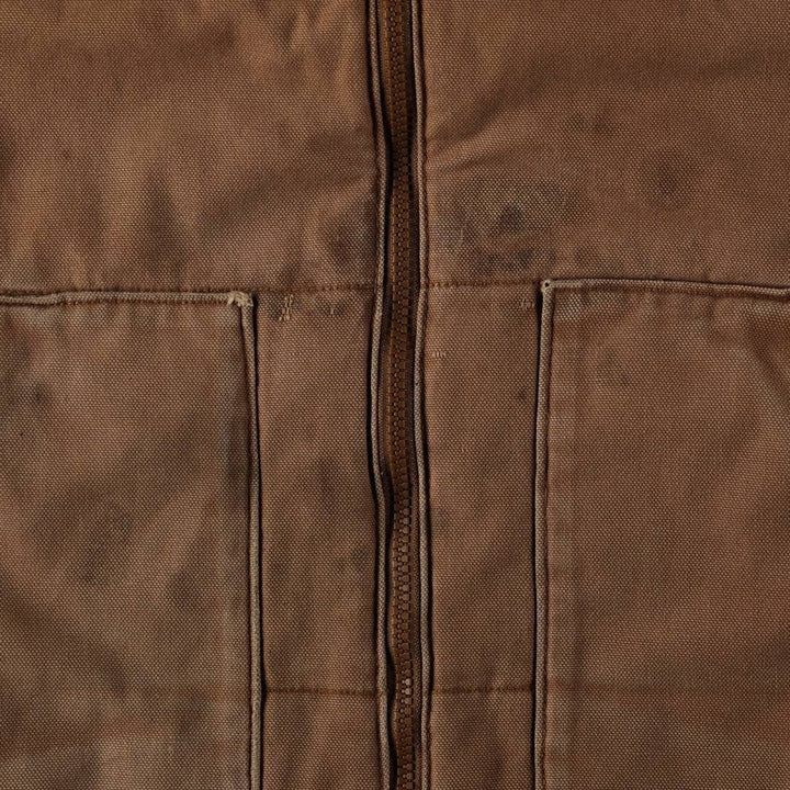 Dakota Duck Vest with Padded Lining, Men's Size L cotton beige type brown Vintage Second Hand