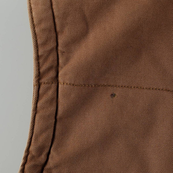 Dakota Duck Vest with Padded Lining, Men's Size L cotton beige type brown Vintage Second Hand