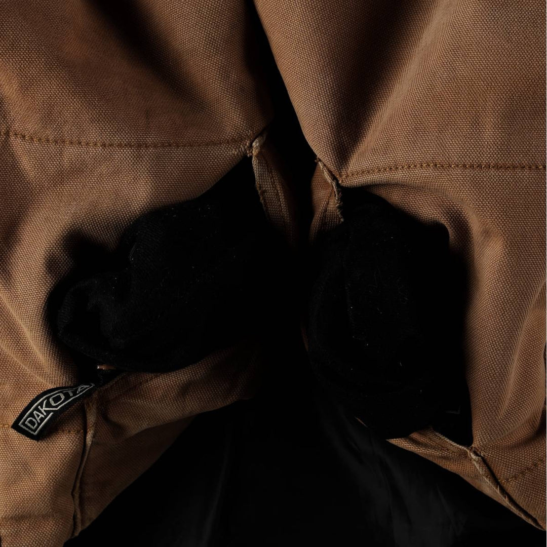 Dakota Duck Vest with Padded Lining, Men's Size L cotton beige type brown Vintage Second Hand
