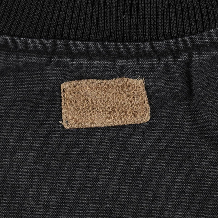 Duck vest, men's size XL cotton black type Vintage Second Hand
