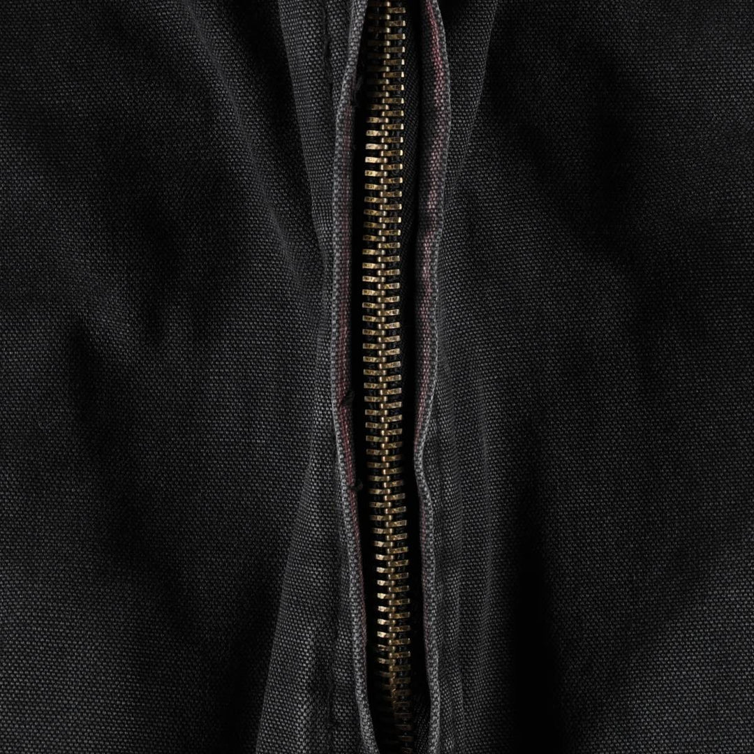 Duck vest, men's size XL cotton black type Vintage Second Hand