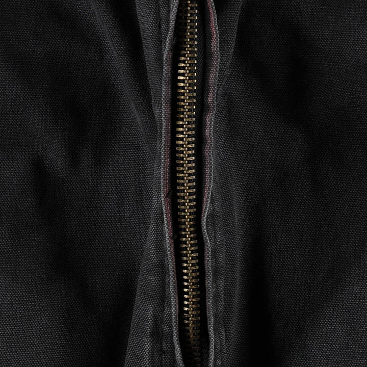 Duck vest, men's size XL cotton black type Vintage Second Hand