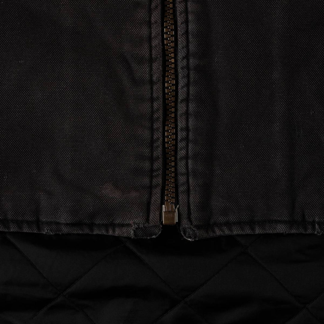 LANDMARK Padded Duck Vest, Men's Size XL (approx.) cotton black type Vintage Second Hand