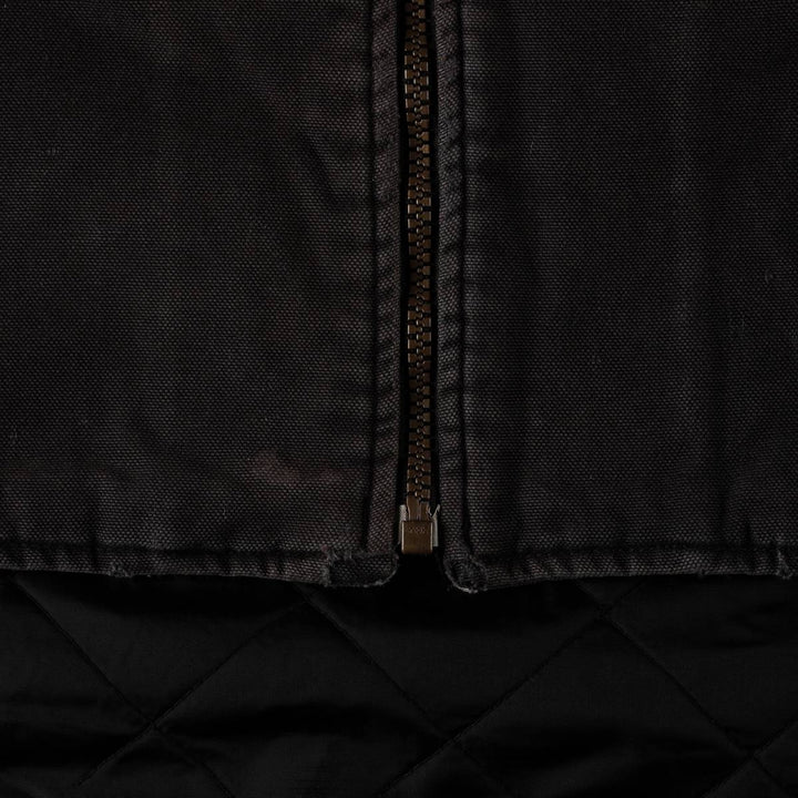 LANDMARK Padded Duck Vest, Men's Size XL (approx.) cotton black type Vintage Second Hand