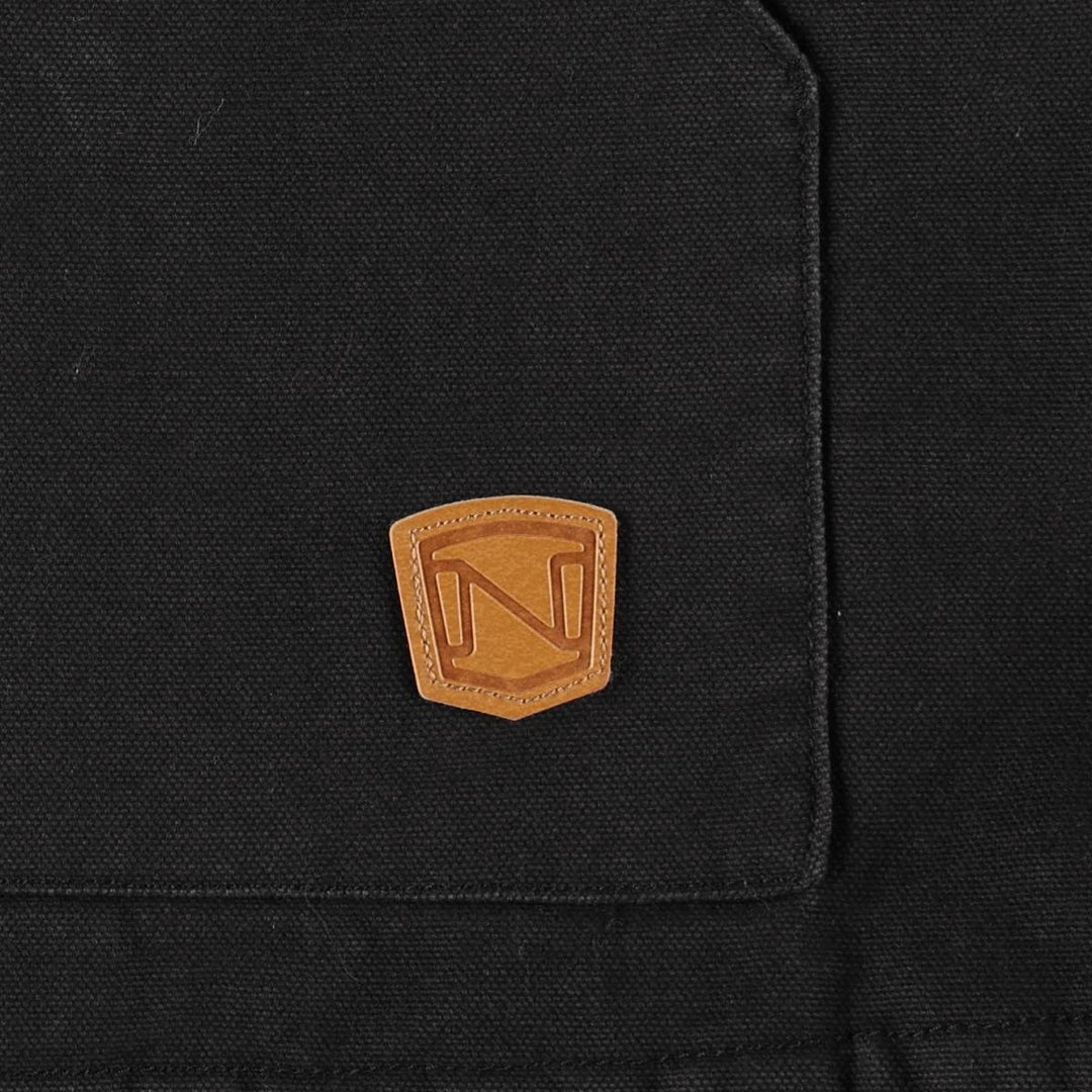 NOBLE OUTFITTERS Padded Duck Vest, Men's XL (approx.) cotton black type Vintage Second Hand