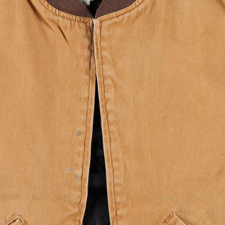 WALLS Padded Duck Vest, Men's Size L (approx.) cotton Camel type Vintage Second Hand