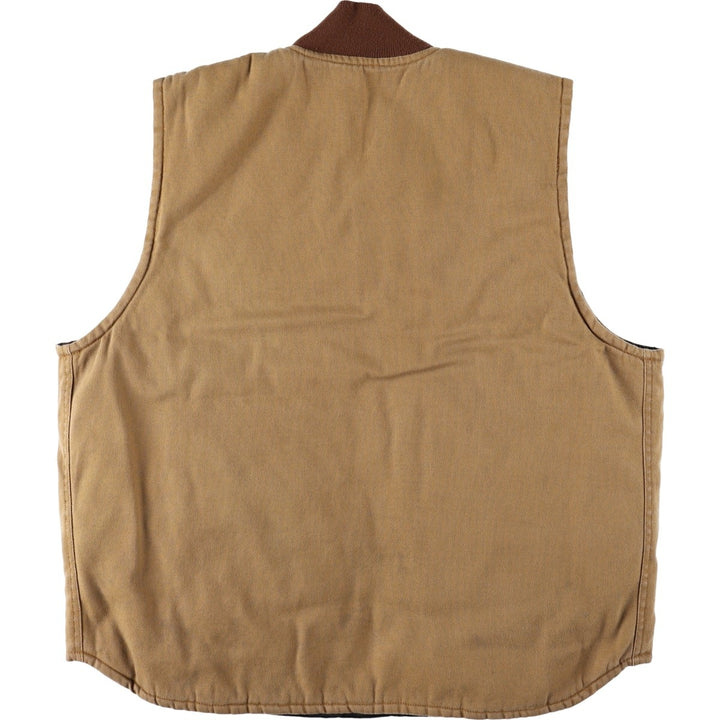 SAWBUCK WORKWEAR Padded Duck Vest, Men's Size M cotton Camel type Vintage Second Hand