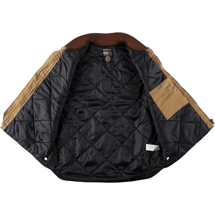 SAWBUCK WORKWEAR Padded Duck Vest, Men's Size M cotton Camel type Vintage Second Hand
