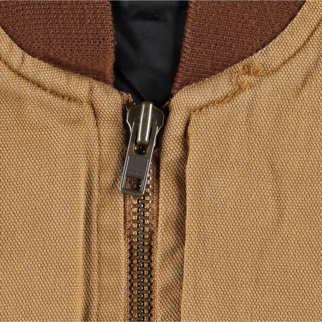 SAWBUCK WORKWEAR Padded Duck Vest, Men's Size M cotton Camel type Vintage Second Hand