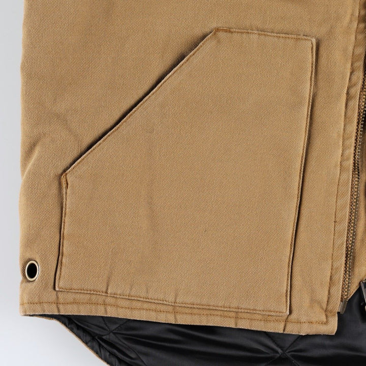 SAWBUCK WORKWEAR Padded Duck Vest, Men's Size M cotton Camel type Vintage Second Hand