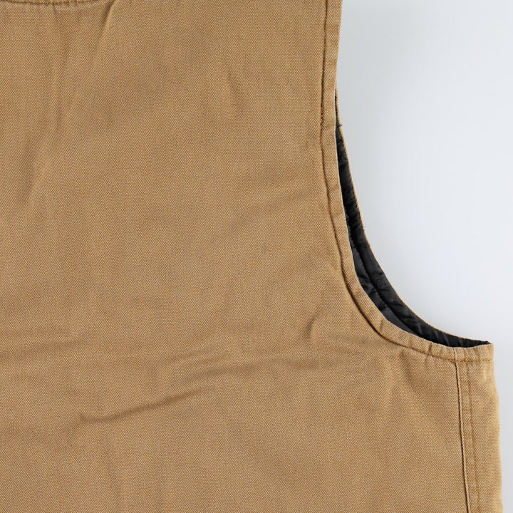 SAWBUCK WORKWEAR Padded Duck Vest, Men's Size M cotton Camel type Vintage Second Hand