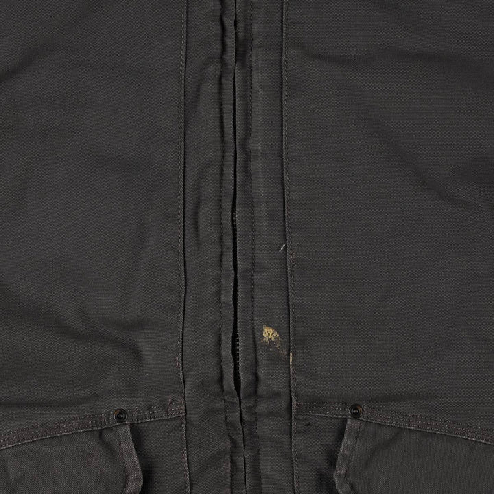 Timberland PRO SERIES RAIN REPEL Insulated Duck Vest, Men's XL (approx.) cotton Charcoal Vintage Second Hand