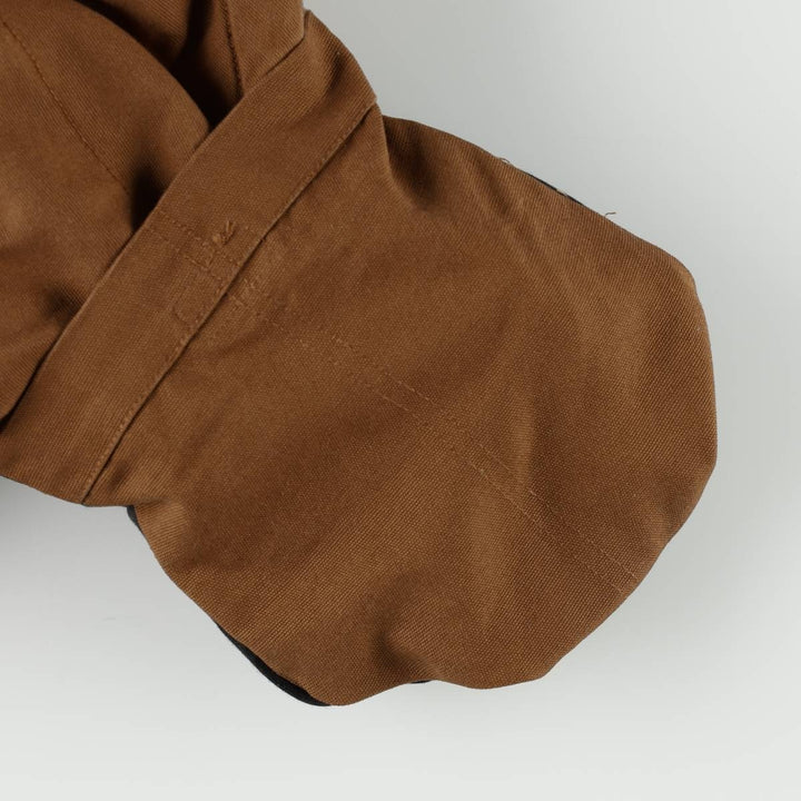 Lee padded duck vest, men's size L (approx.) cotton brown type Vintage Second Hand
