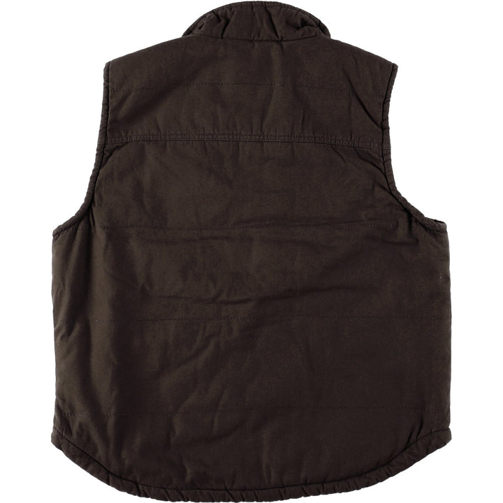 Lee PREMIUM SELECT Duck Vest, Men's Size M (approx.) cotton brown type Vintage Second Hand
