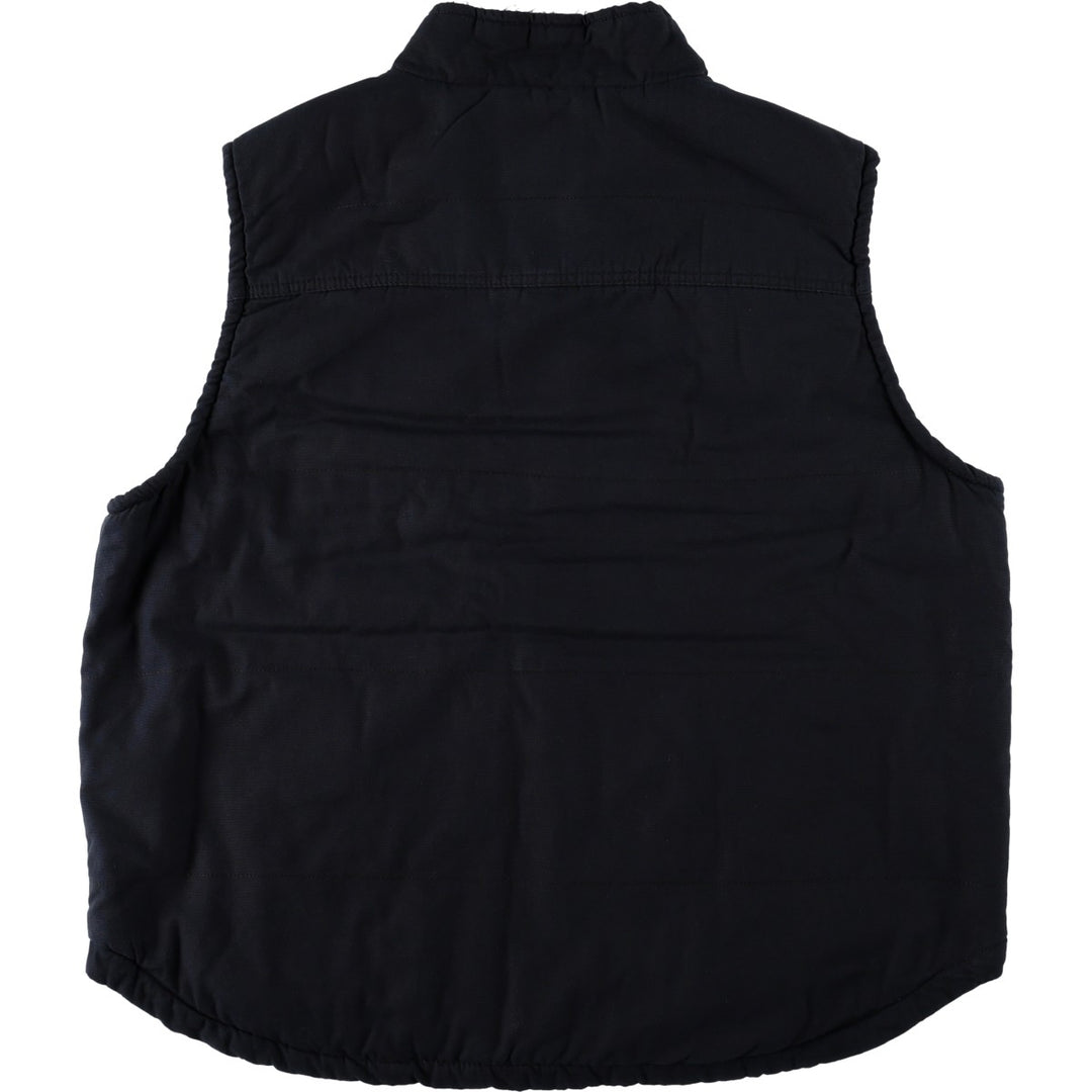 Lee PREMIUM SELECT Padded Duck Vest, Men's XL (approx.) cotton black type Vintage Second Hand