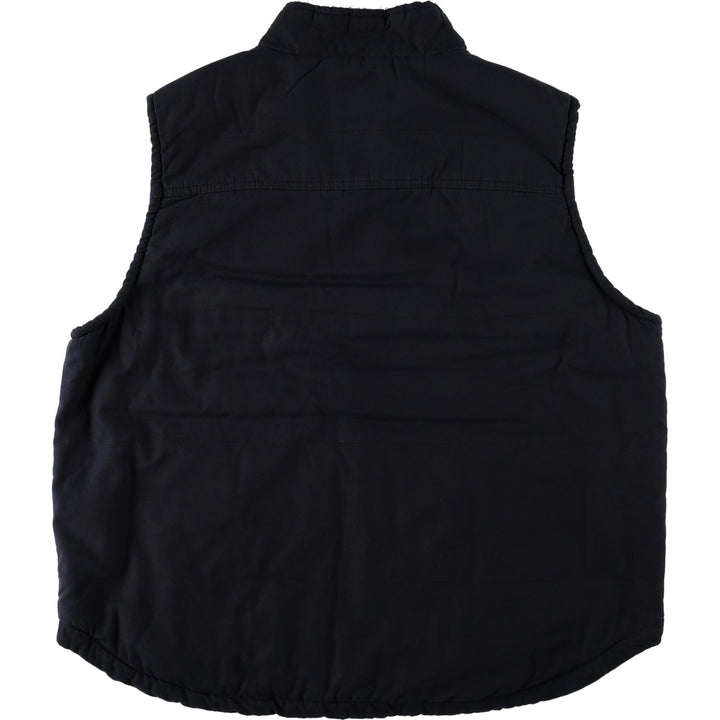 Lee PREMIUM SELECT Padded Duck Vest, Men's XL (approx.) cotton black type Vintage Second Hand