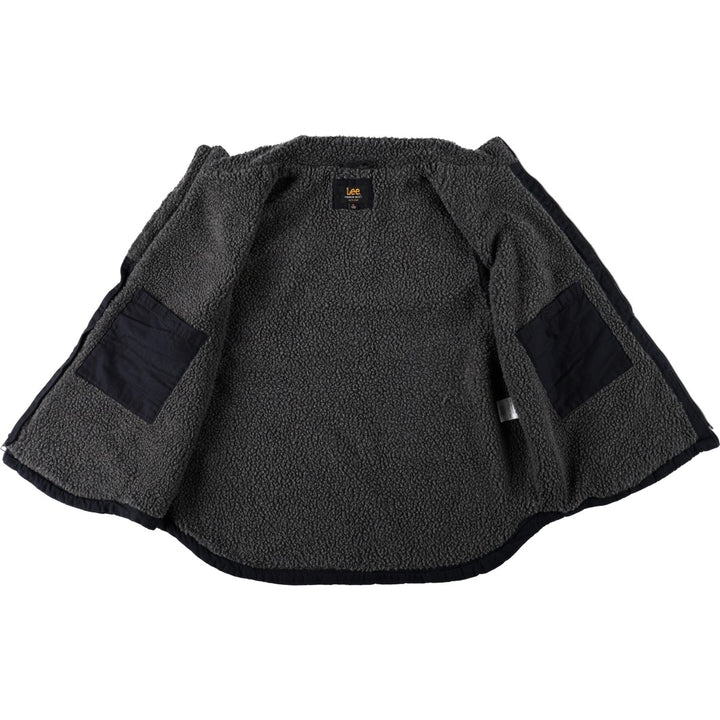 Lee PREMIUM SELECT Padded Duck Vest, Men's XL (approx.) cotton black type Vintage Second Hand