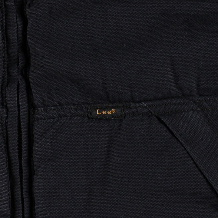 Lee PREMIUM SELECT Padded Duck Vest, Men's XL (approx.) cotton black type Vintage Second Hand
