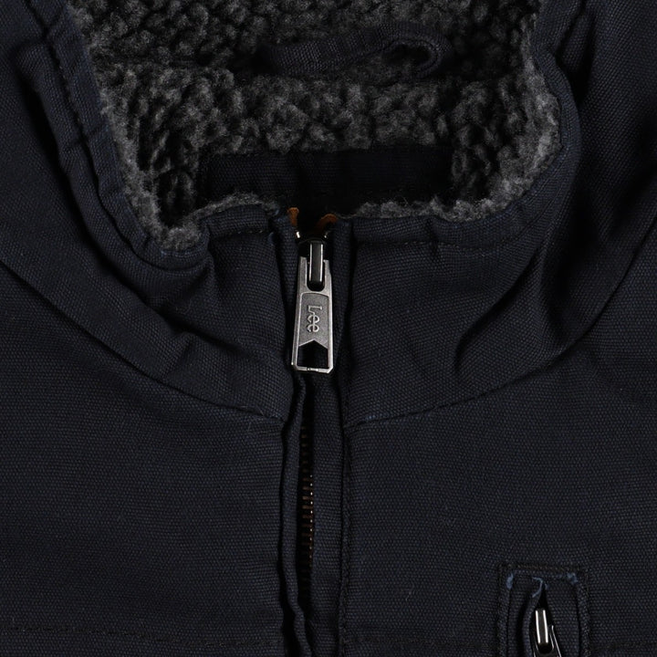 Lee PREMIUM SELECT Padded Duck Vest, Men's XL (approx.) cotton black type Vintage Second Hand