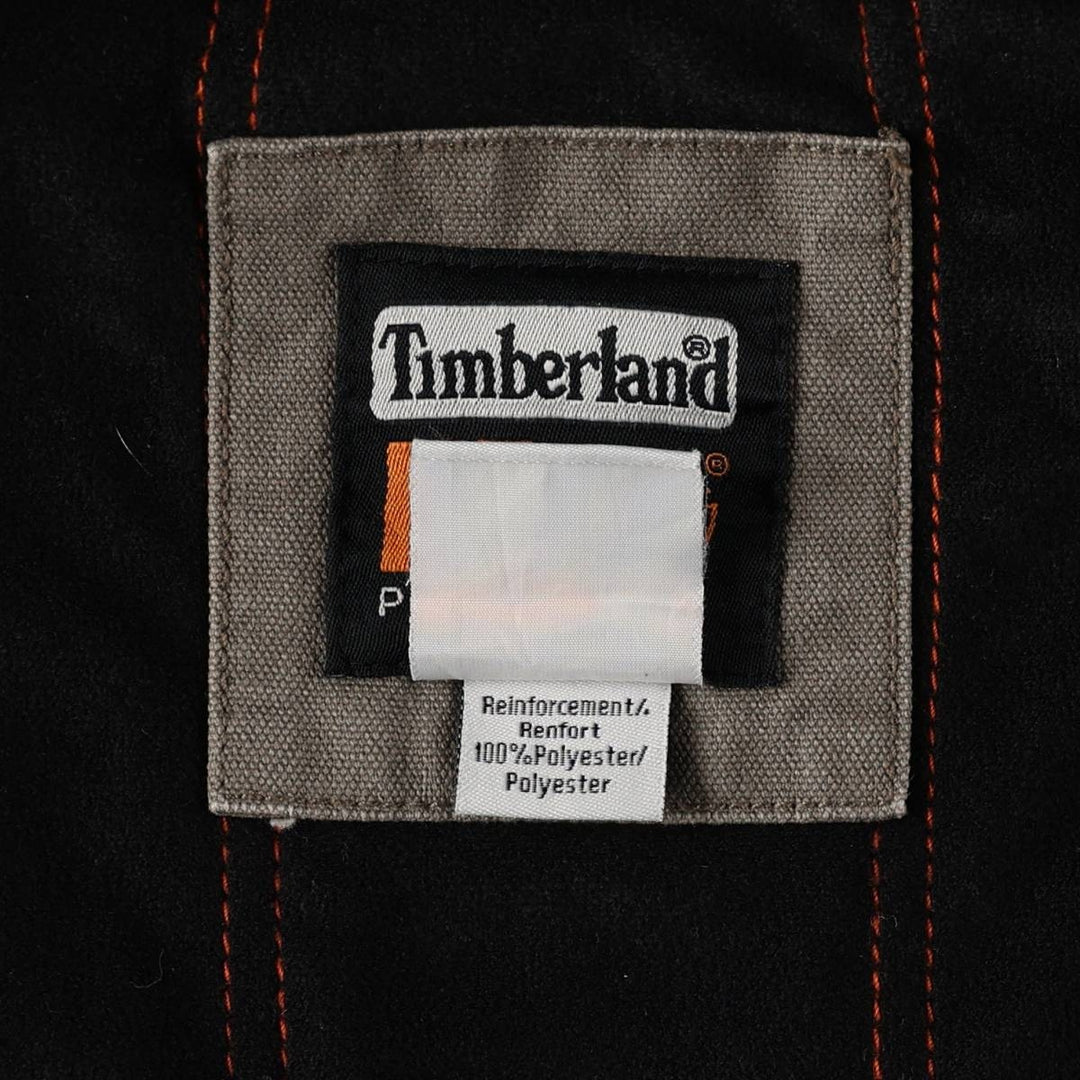 Timberland PRO Series Insulated Duck Vest, Men's Size L (approx.) polyester Khaki type Vintage Second Hand