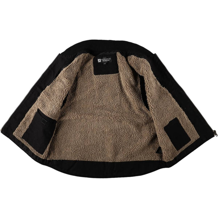 ASTRO WEAR RUGGED Duck Vest, Men's Size L (equivalent) cotton black type Vintage Second Hand